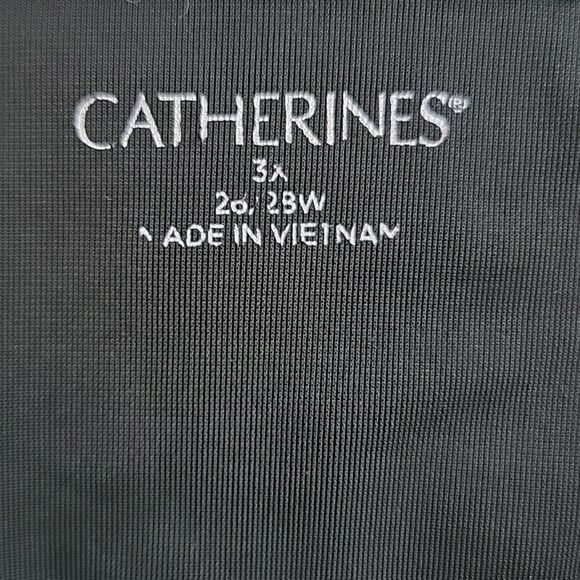 Catherines crushed velvet cold shoulder top Size 3X - Picture 8 of 11